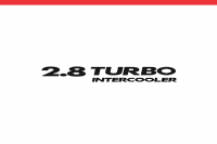Imagem do produto Emblema “2.8 Turbo Intercooler” Preto para Chevrolet – Cod. 4169